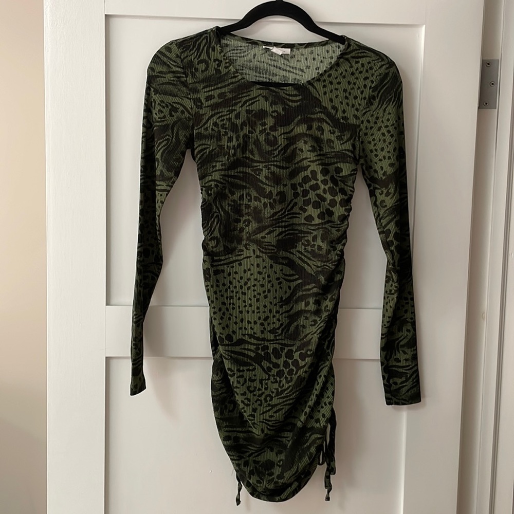 Adjustable length, top shop body con dress